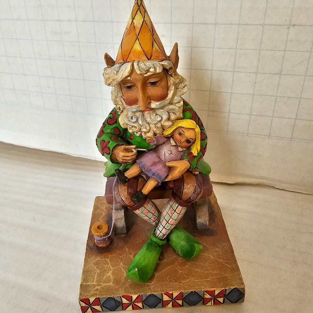 Jim Shore Elves In The Workshop Figurine Sculpture Decor Doll Rare 4008233 2007